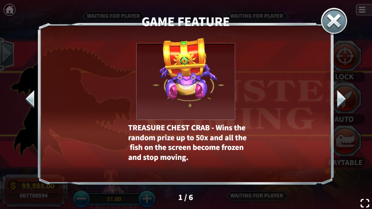 The Deep Monster Game Feature